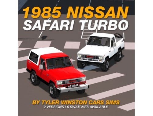 Tyler Winston Cars - 1985 Nissan Safari Turbo