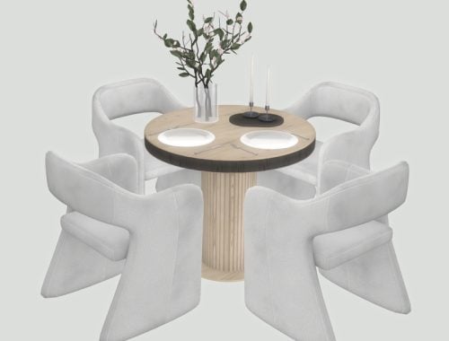 Dining Room Set - Table & Chairs