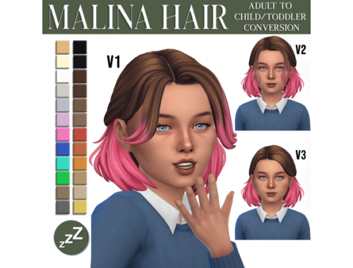 Simstrouble Hair Conversions By Sleepyz Sims