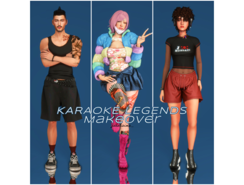 Townie Makeover: Karaoke Legends By Jaealisims