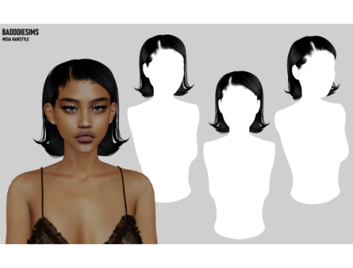 Misia Hairstyle By Badddiesims
