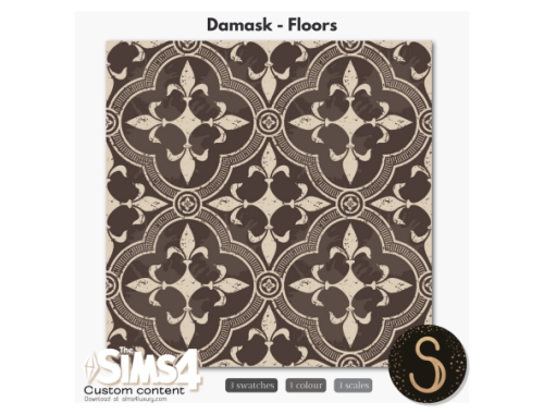 Sims4luxury - Damask - Floors