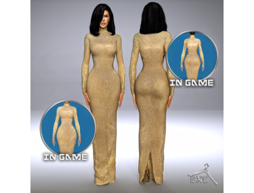 Kim Kardashian Gucci Dress By Baddiexsimmer