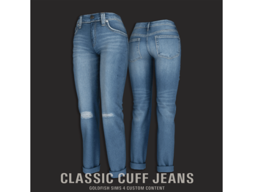 Goldfish Classic Cuff Jeans