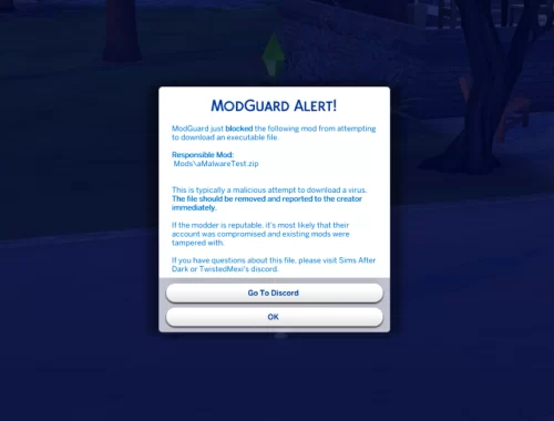 ModGuard: Mod Malware Protection v1.5