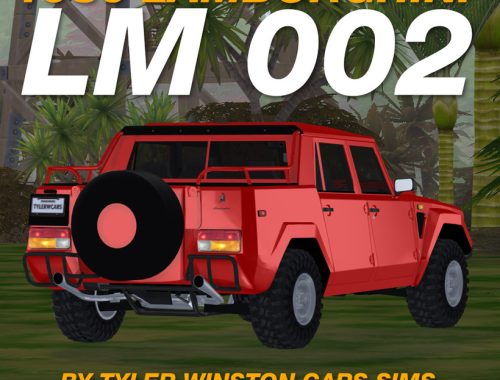 Tyler Winston Cars - 1986 Lamborghini Lm 002