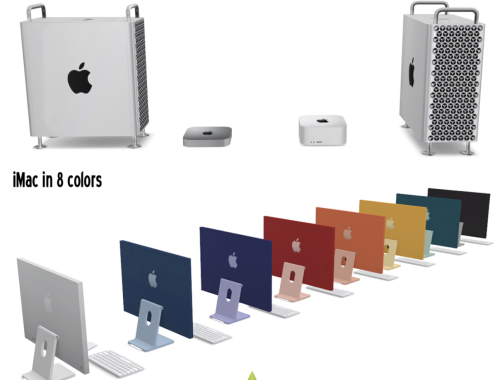 Decorative Mac Mini - Mac Studio & Mac Pro