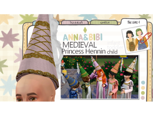 Medieval Princess Hennin [anna&bibi]