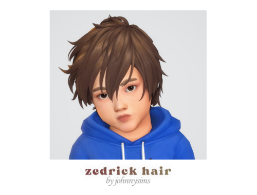 Ohnnysims' Zedrick Hair By Adrienpastel