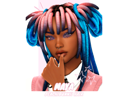 Maya Hair By Peachibunnii
