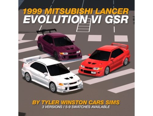 Tyler Winston Cars - 1999 Mitsubishi Lancer Evolution Vi Gsr