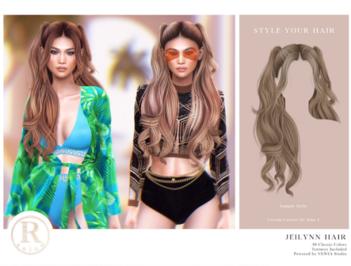 Rama - Jeilynn Hair By Ventastudio