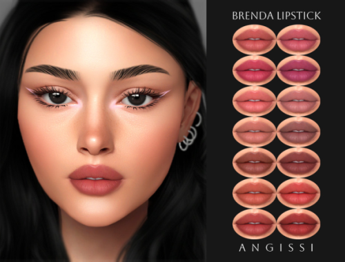 Brenda Lipstick By Angissi