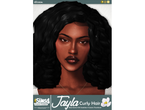 Jayla Curly Hair By Dhream