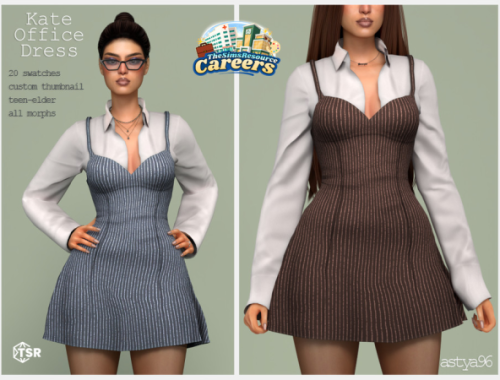 Kate Office Dress By Astya96cc