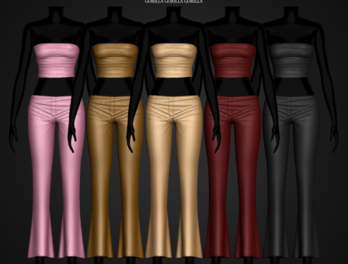 Silky Flare Set By Gorillax3