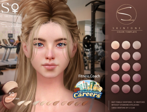 S-club Female Skintones - Careers Collection By S-club