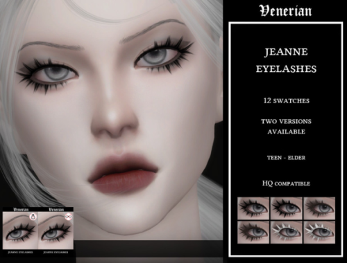 Jeanne 3d Eyelashes By Venerian