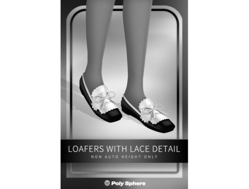 Loafers With Lace Detail(m&f)