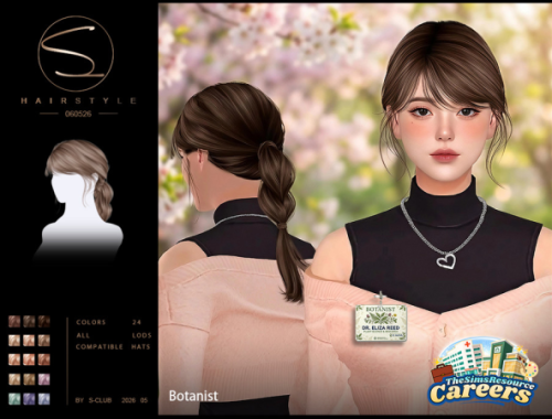 S-club Braid Ponytail Hairstyle-careers Collection By S-club