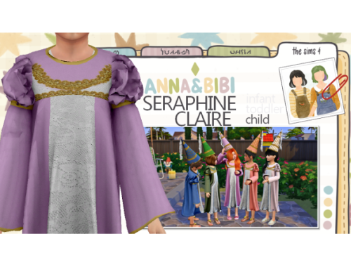 Seraphine Claire Dress [anna&bibi]