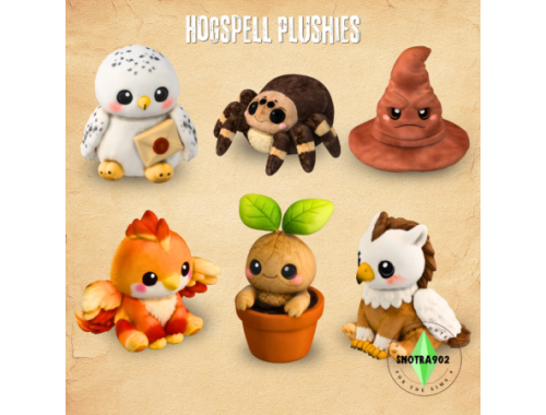 Hogspell Plushies By Snotra902