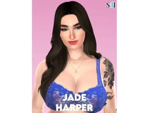 Sims 4 Cas: Jade Harper