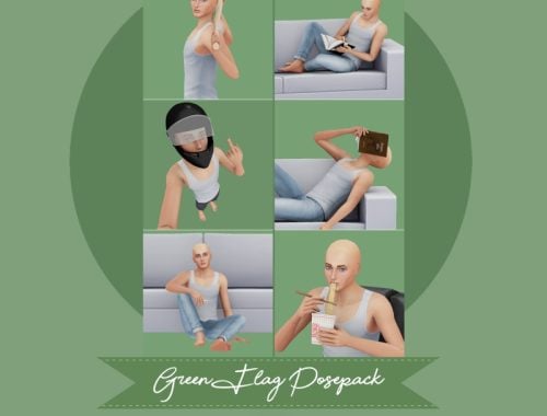 Green Flag Posepack