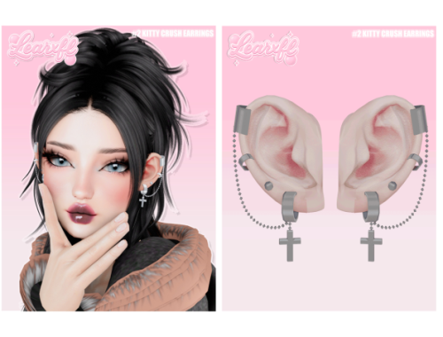 #2 Earrings: Kitty Crush Earrings