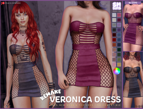 Peach | Veronica Dress Remake