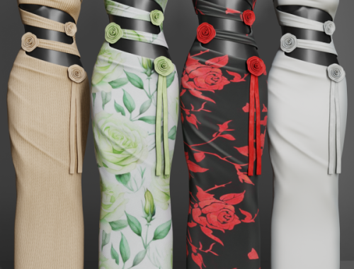 Billionproject-srevie Long Dress