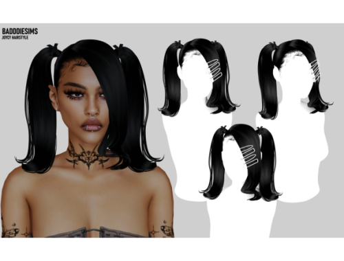 Badddiesims Joycy Hairstyle
