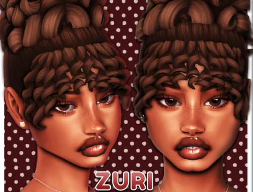 Zuri Curly Bun