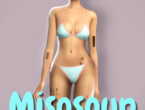 Misosoup Tattoo Set