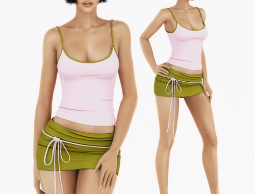Gift Poll #2 Winner_iebikinis 'signature' Cami Top & Mini Skirt Set