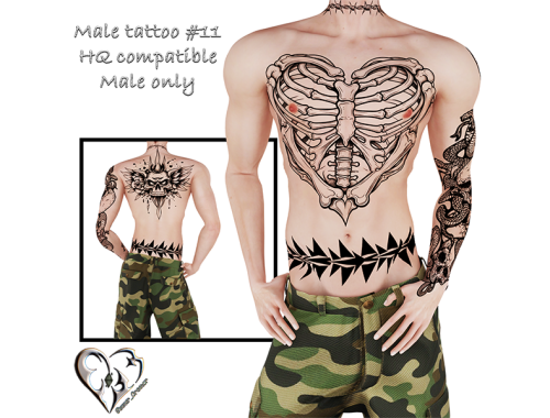 Male Tattoo 1 1 - 1