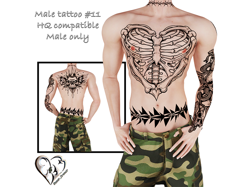 Male Tattoo 1 1 - 1