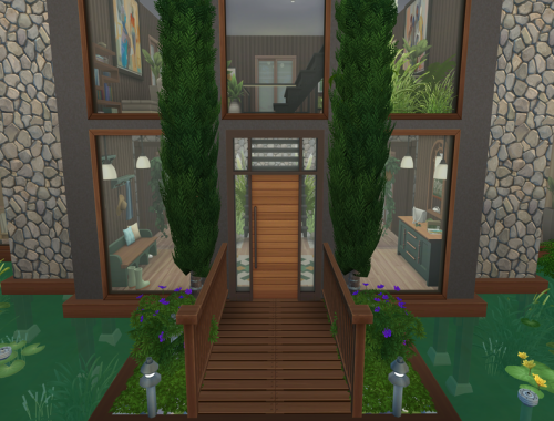Everwood Lodge - No Cc The Sims 4 Build