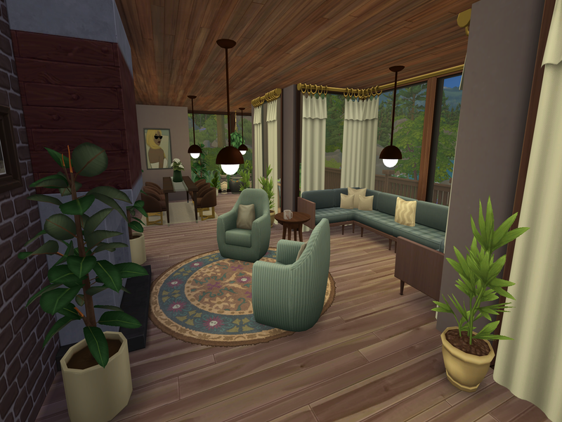 Everwood Lodge - No Cc The Sims 4 Build - Image 6