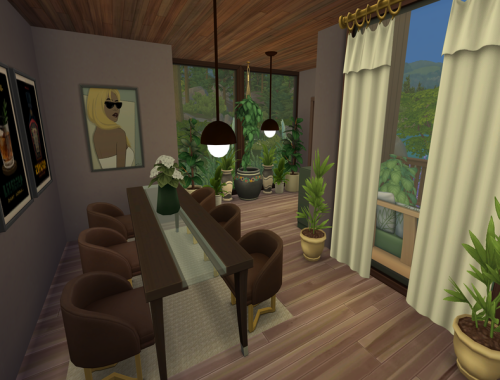 Everwood Lodge - No Cc The Sims 4 Build