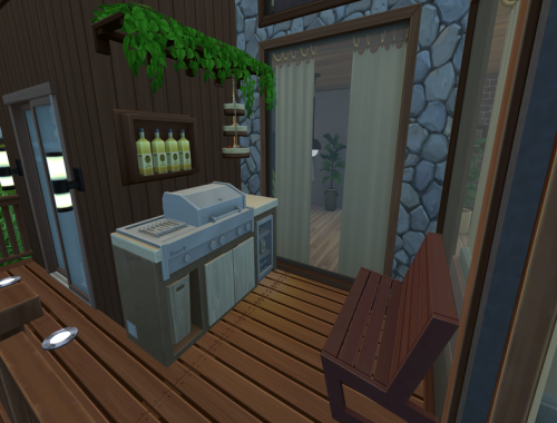 Everwood Lodge - No Cc The Sims 4 Build