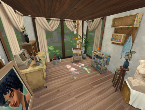 Everwood Lodge - No Cc The Sims 4 Build