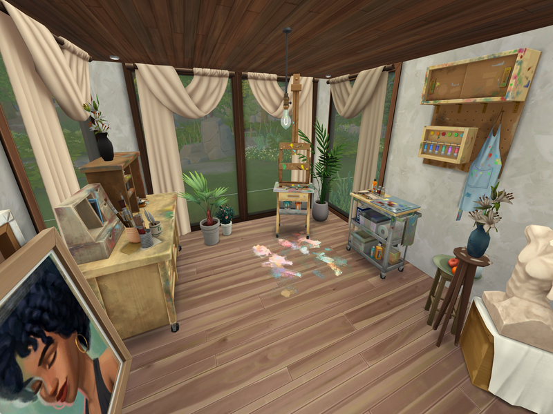 Everwood Lodge - No Cc The Sims 4 Build - Image 11