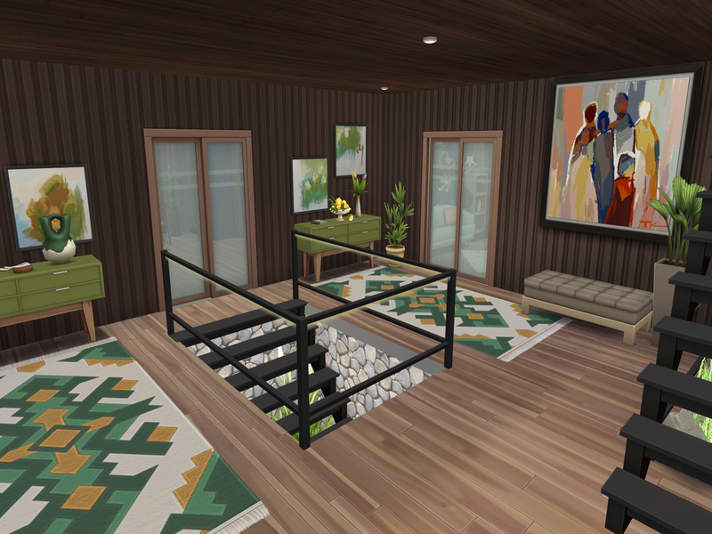 Everwood Lodge - No Cc The Sims 4 Build - Image 12