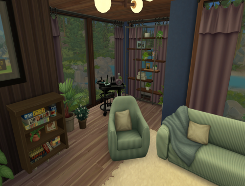 Everwood Lodge - No Cc The Sims 4 Build