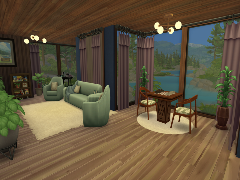 Everwood Lodge - No Cc The Sims 4 Build - Image 15