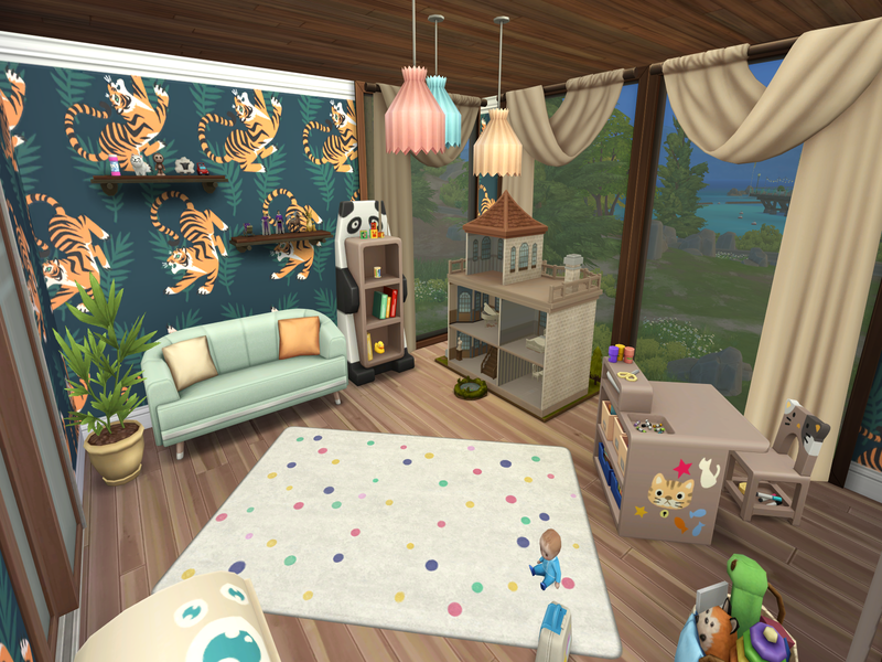 Everwood Lodge - No Cc The Sims 4 Build - Image 18
