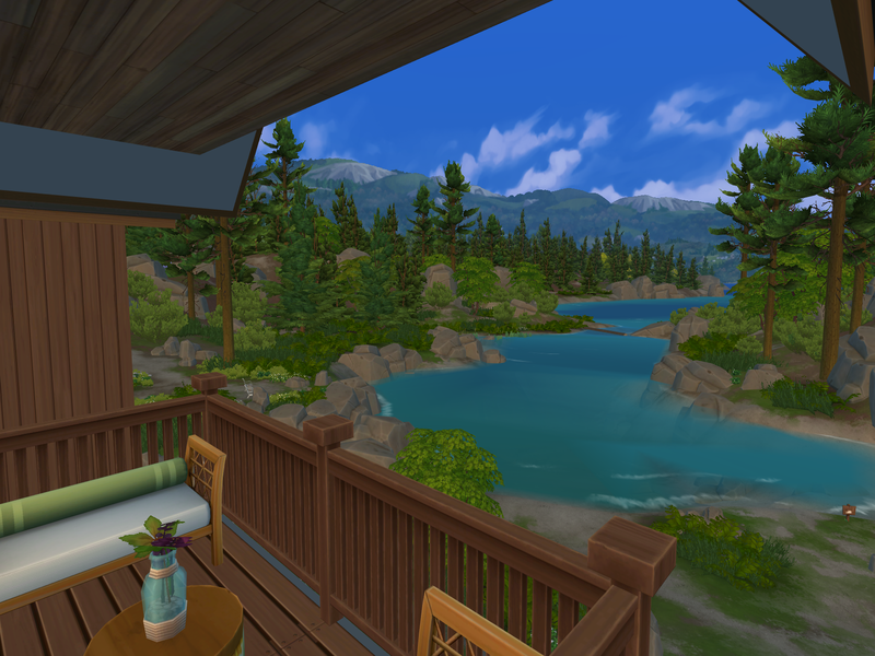 Everwood Lodge - No Cc The Sims 4 Build - Image 24