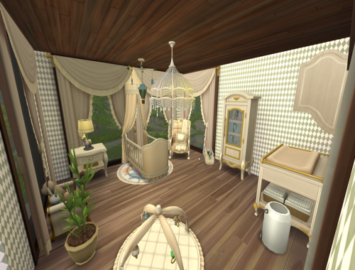 Everwood Lodge - No Cc The Sims 4 Build