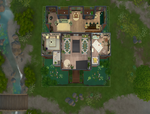 Everwood Lodge - No Cc The Sims 4 Build